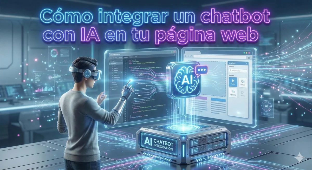 Cómo integrar un chatbot con IA en tu página web
