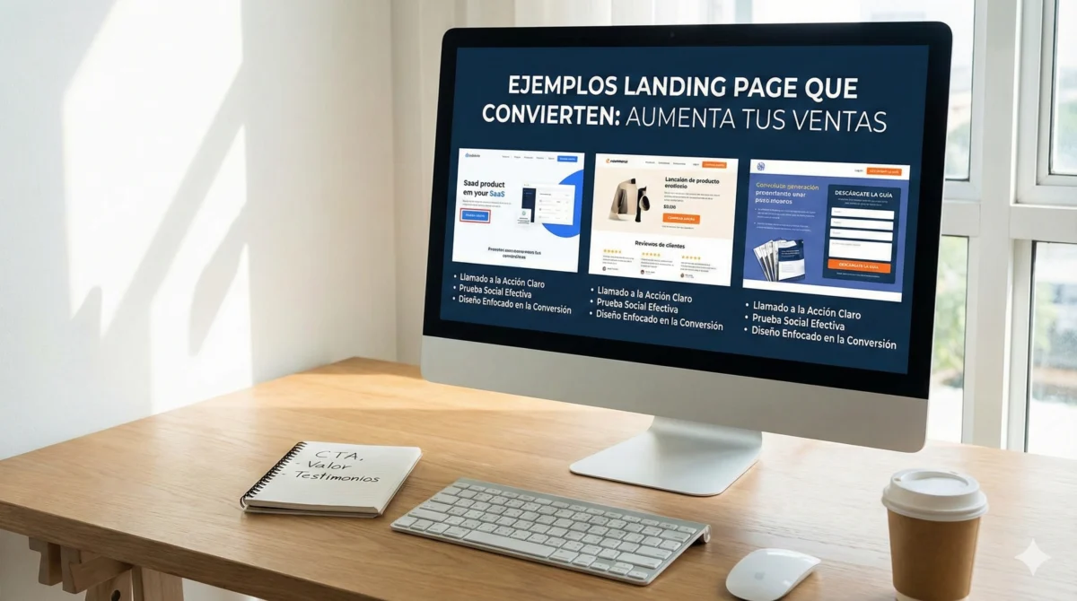 Ejemplos landing page que convierten: Aumenta tus ventas